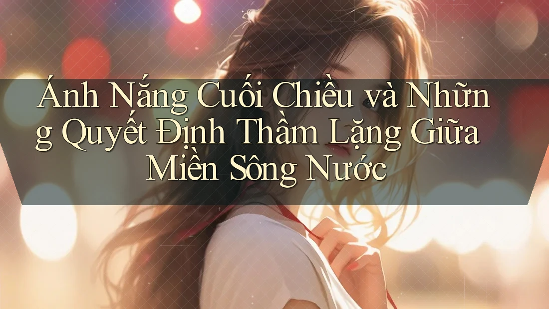 Ánh Nắng Cuối Chiều và Những Quyết Định Thầm Lặng Giữa Miền Sông Nước Ánh Nắng Cuối Chiều và Những Quyết Định Thầm Lặng Giữa Miền Sông Nước
