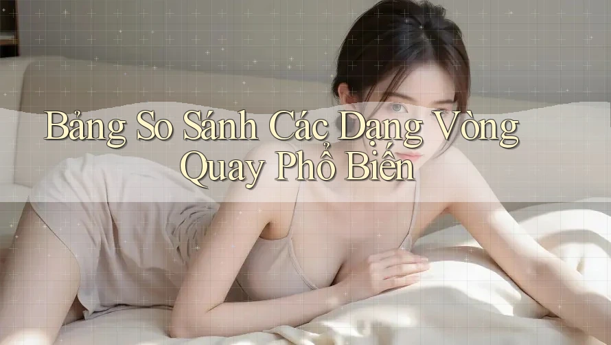 Bảng So Sánh Các Dạng Vòng Quay Phổ Biến