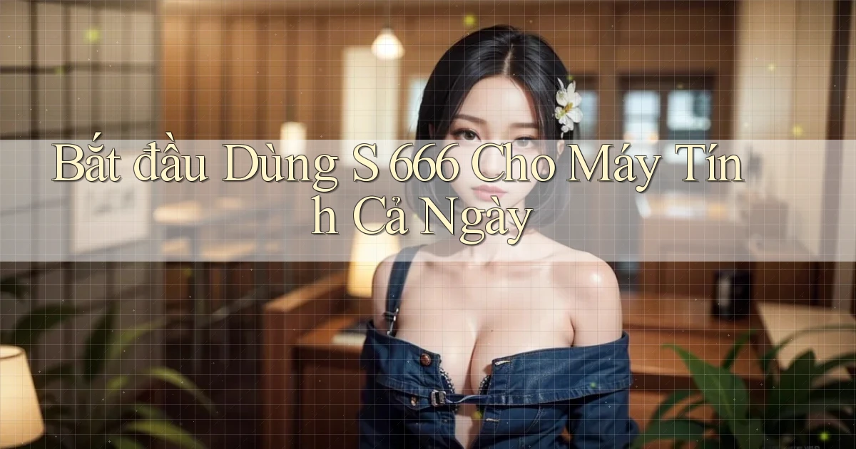 bắt đầu dùng s 666 cho máy tính cả ngày
