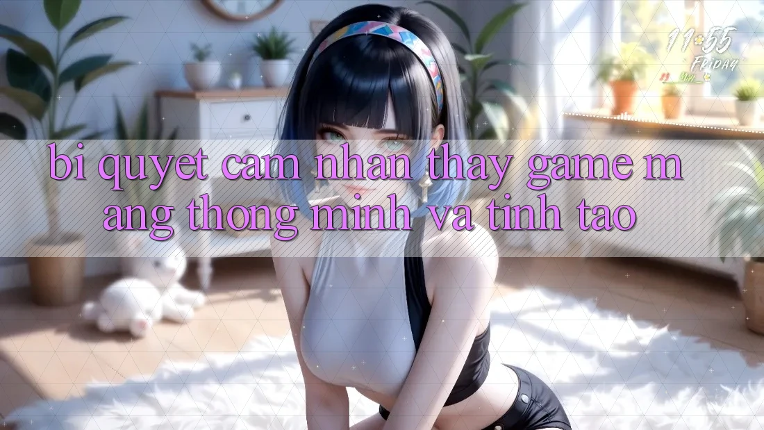 Bí Quyết Cảm nhận thấy Game mạng Thông Minh Và Tỉnh táo