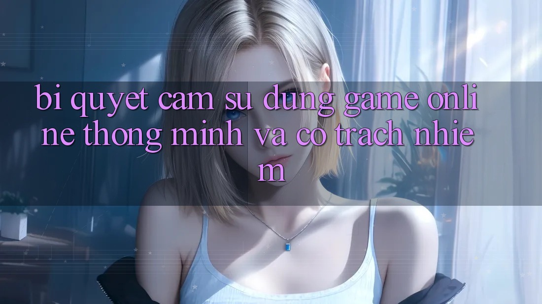 Bí Quyết Cảm sử dụng Game Online Thông Minh Và Có Trách Nhiệm