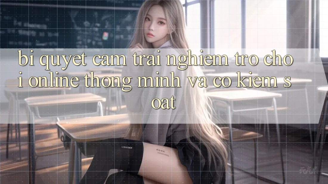 Bí Quyết Cảm trải nghiệm Trò chơi Online Thông Minh Và Có kiểm soát Bí Quyết Cảm trải nghiệm Trò chơi Online Thông Minh Và Có kiểm soát