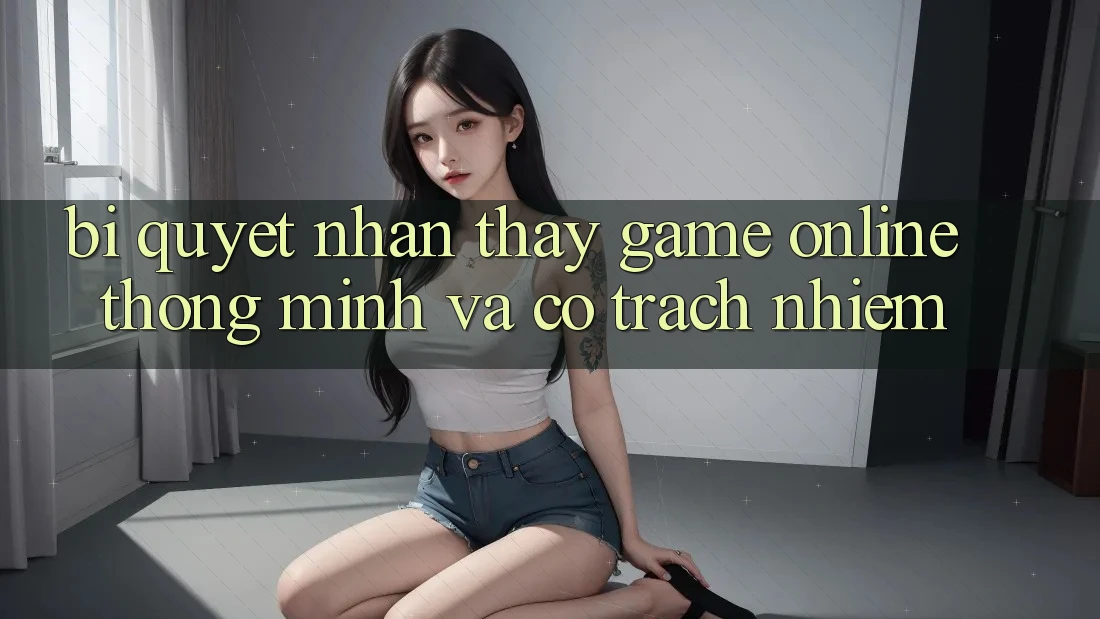 Bí Quyết Nhận thấy Game Online Thông Minh Và Có Trách Nhiệm Bí Quyết Nhận thấy Game Online Thông Minh Và Có Trách Nhiệm
