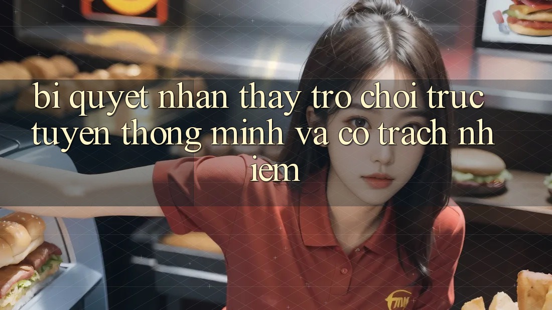 Bí Quyết Nhận thấy Trò chơi trực tuyến Thông Minh Và Có Trách Nhiệm