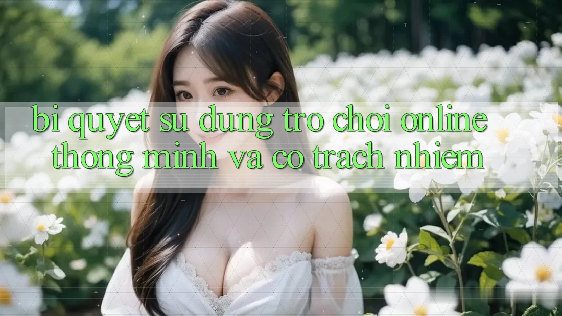 Bí Quyết Sử dụng Trò chơi Online Thông Minh Và Có Trách Nhiệm Bí Quyết Sử dụng Trò chơi Online Thông Minh Và Có Trách Nhiệm
