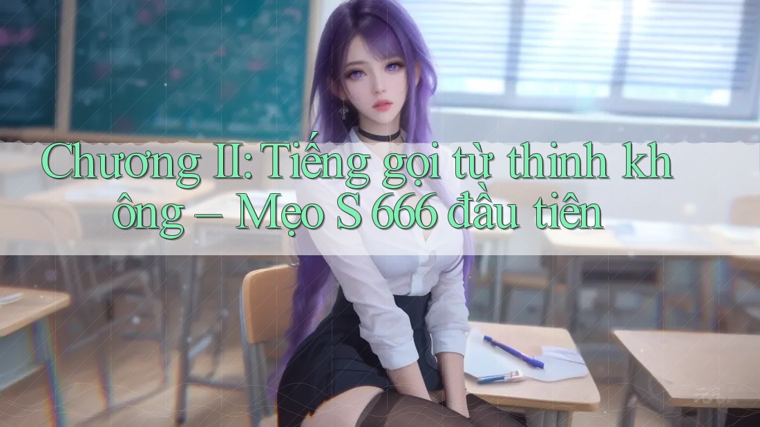 Chương II: Tiếng gọi từ thinh không – Mẹo S 666 đầu tiên Chương II: Tiếng gọi từ thinh không – Mẹo S 666 đầu tiên