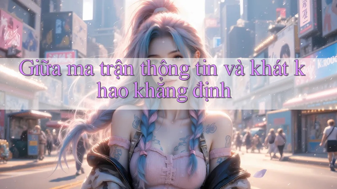 Giữa ma trận thông tin và khát khao khẳng định