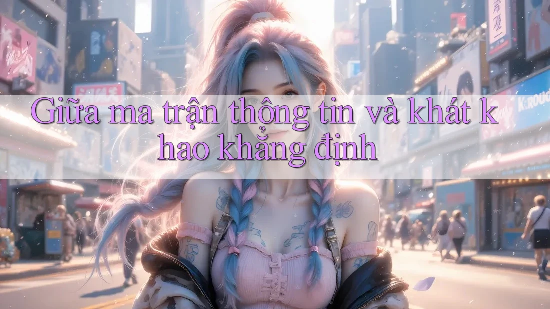 Giữa ma trận thông tin và khát khao khẳng định