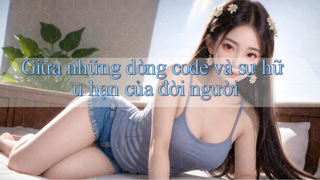 Giữa những dòng code và sự hữu hạn của đời người Giữa những dòng code và sự hữu hạn của đời người