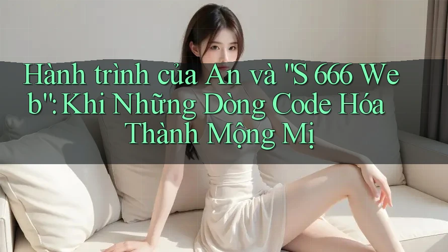 Hành trình của An và “S 666 Web”: Khi Những Dòng Code Hóa Thành Mộng Mị