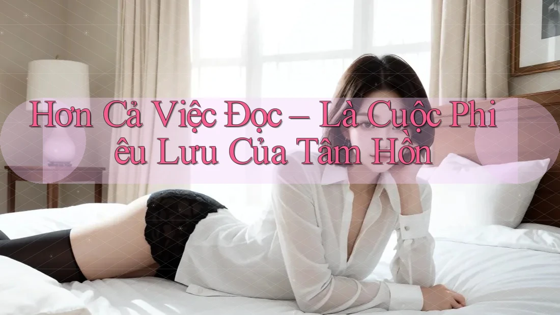 Hơn Cả Việc Đọc – Là Cuộc Phiêu Lưu Của Tâm Hồn Hơn Cả Việc Đọc – Là Cuộc Phiêu Lưu Của Tâm Hồn
