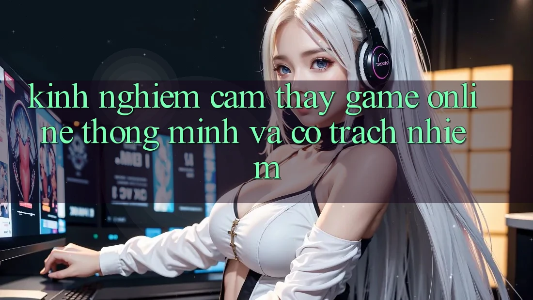 Kinh nghiệm Cảm thấy Game Online Thông Minh Và Có Trách Nhiệm