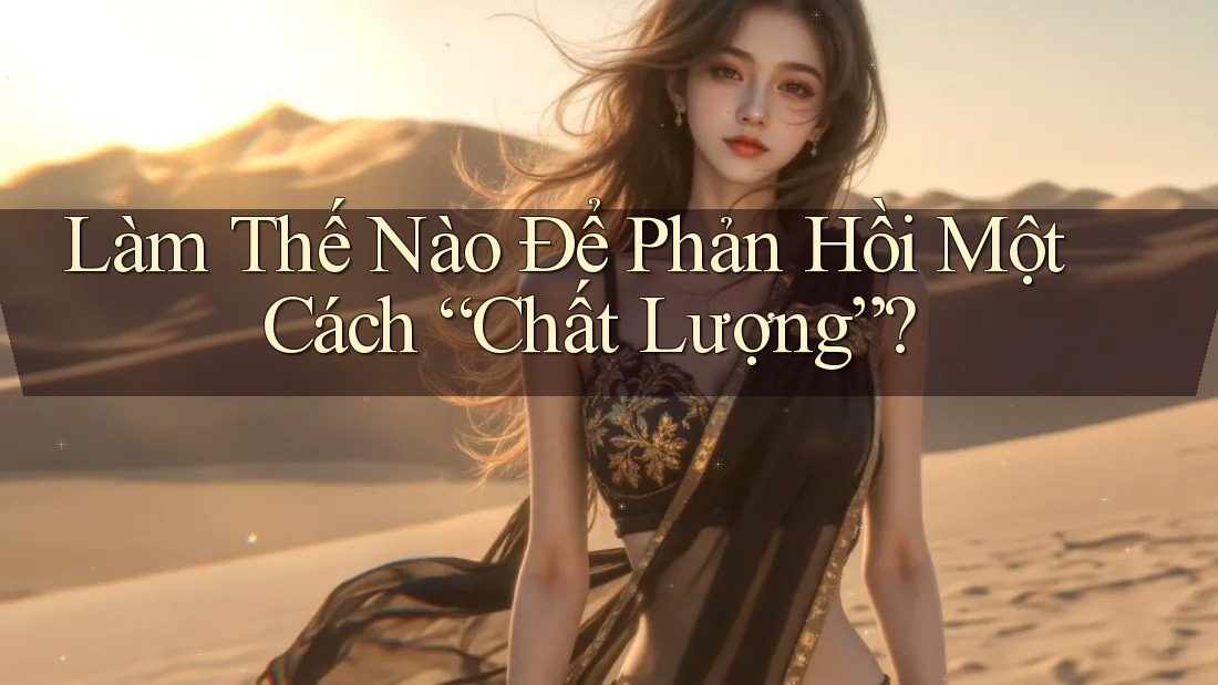 Làm Thế Nào Để Phản Hồi Một Cách “Chất Lượng”?