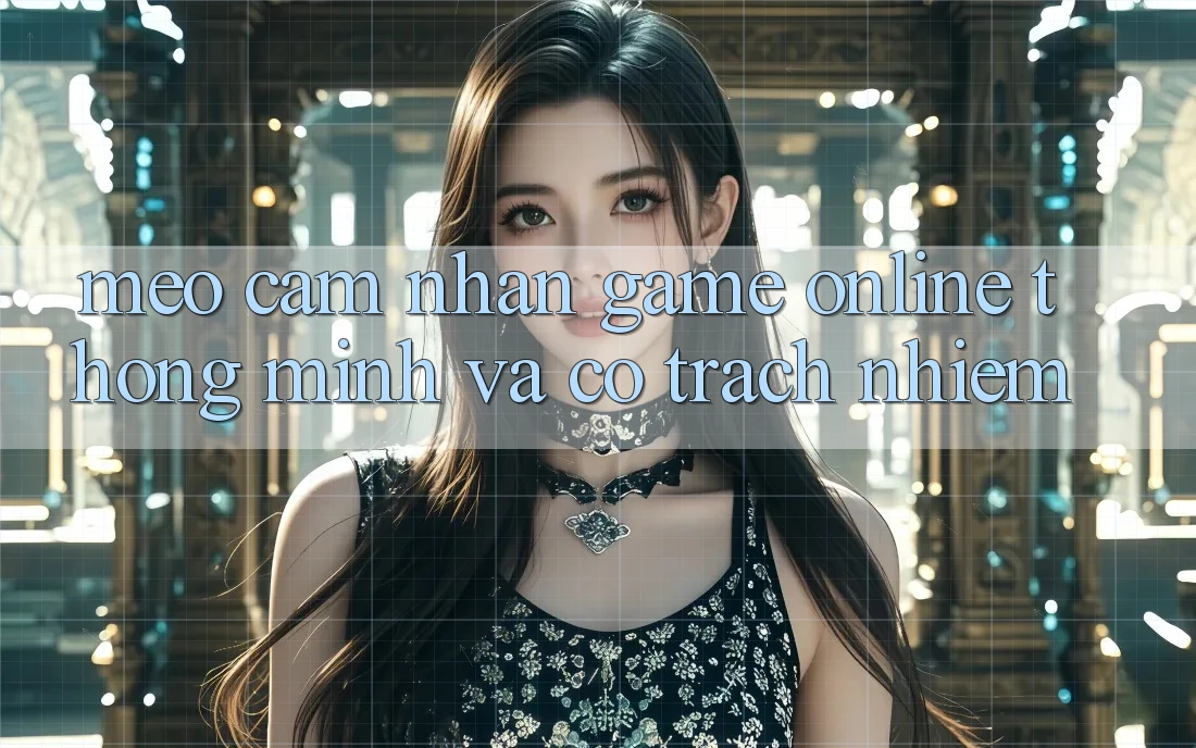 Mẹo Cảm nhận Game Online Thông Minh Và Có trách nhiệm Mẹo Cảm nhận Game Online Thông Minh Và Có trách nhiệm