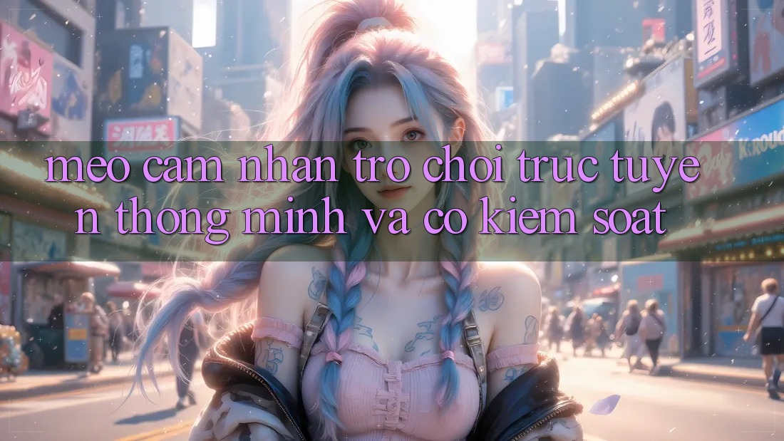 Mẹo Cảm nhận Trò chơi trực tuyến Thông Minh Và Có kiểm soát