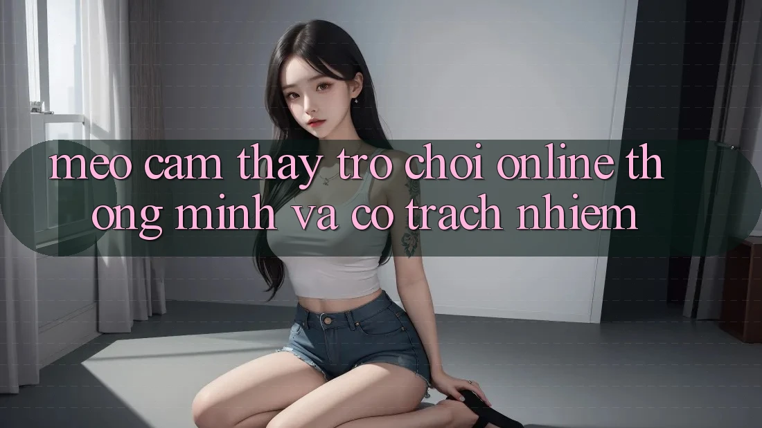 Mẹo Cảm thấy Trò chơi Online Thông Minh Và Có Trách Nhiệm Mẹo Cảm thấy Trò chơi Online Thông Minh Và Có Trách Nhiệm