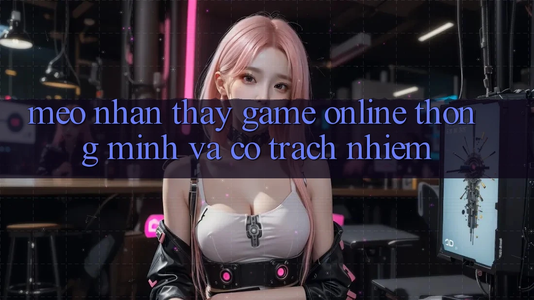Mẹo Nhận thấy Game Online Thông Minh Và Có Trách Nhiệm Mẹo Nhận thấy Game Online Thông Minh Và Có Trách Nhiệm