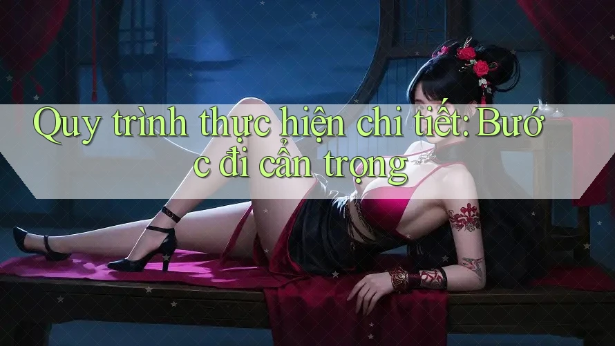 Quy trình thực hiện chi tiết: Bước đi cẩn trọng Quy trình thực hiện chi tiết: Bước đi cẩn trọng