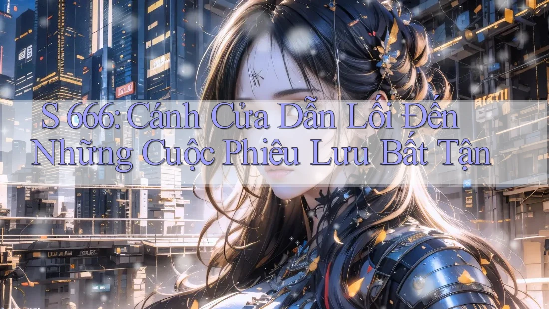 S 666: Cánh Cửa Dẫn Lối Đến Những Cuộc Phiêu Lưu Bất Tận S 666: Cánh Cửa Dẫn Lối Đến Những Cuộc Phiêu Lưu Bất Tận