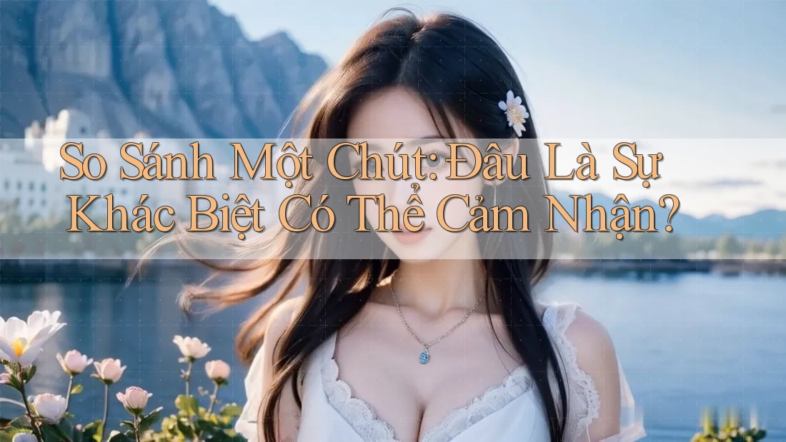 So Sánh Một Chút: Đâu Là Sự Khác Biệt Có Thể Cảm Nhận? So Sánh Một Chút: Đâu Là Sự Khác Biệt Có Thể Cảm Nhận?