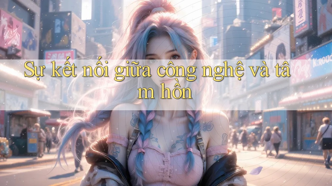 Sự kết nối giữa công nghệ và tâm hồn Sự kết nối giữa công nghệ và tâm hồn