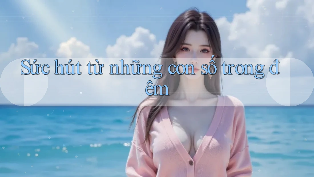 Sức hút từ những con số trong đêm Sức hút từ những con số trong đêm