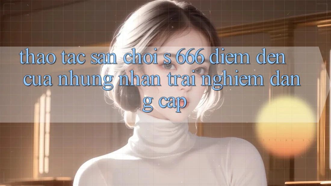Thao tác Sân Chơi s 666 – Điểm Đến Của Những Nhận trải nghiệm Đẳng cấp Thao tác Sân Chơi s 666 – Điểm Đến Của Những Nhận trải nghiệm Đẳng cấp