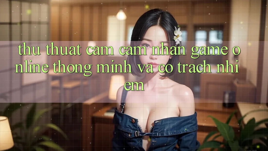 Thủ thuật Cảm cảm nhận Game Online Thông Minh Và Có Trách Nhiệm Thủ thuật Cảm cảm nhận Game Online Thông Minh Và Có Trách Nhiệm