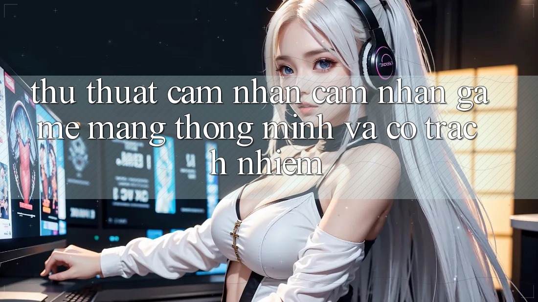 Thủ thuật Cảm nhận cảm nhận Game mạng Thông Minh Và Có Trách Nhiệm