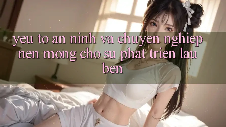 Yếu Tố An ninh Và Chuyên nghiệp – Nền Móng Cho Sự Phát Triển Lâu bền Yếu Tố An ninh Và Chuyên nghiệp – Nền Móng Cho Sự Phát Triển Lâu bền